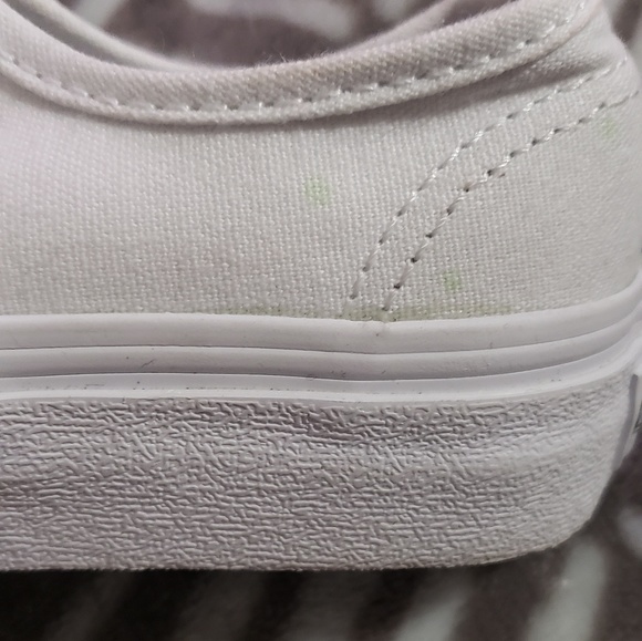 Little Boys All White Vans - Picture 3 of 3